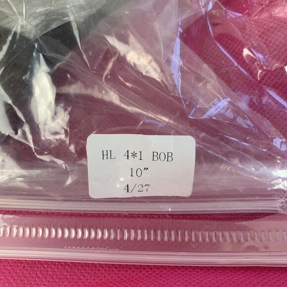 Ombre Highlights Bob Wig Glue Honey Blonde Colored Wigs Human Hair Straight 10" - Picture 5 of 9